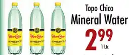 Garden Fresh Market Topo Chico Mineral Water offer
