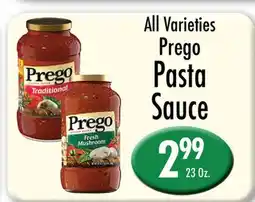 Garden Fresh Market Prego Pasta Sauce offer