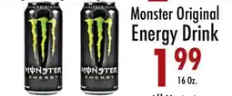Garden Fresh Market Monster Original Energy Drink offer