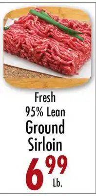 Garden Fresh Market Fresh 95% Lean Ground Sirloin offer