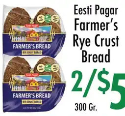 Garden Fresh Market Eesti Pagar Farmer's Rye Crust Bread offer
