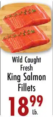 Garden Fresh Market Wild Caught Fresh King Salmon Fillets offer