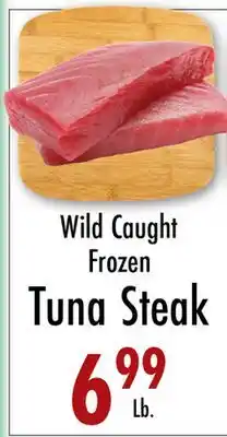 Garden Fresh Market Wild Caught Frozen Tuna Steak offer