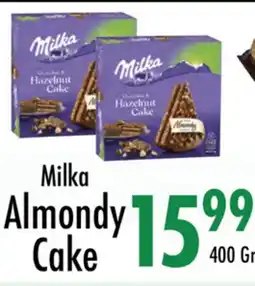 Garden Fresh Market Milka Almondy Cake offer