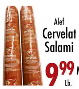 Garden Fresh Market Alef Cervelat Salami offer