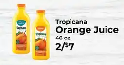 Sunset Foods Tropicana Orange Juice offer