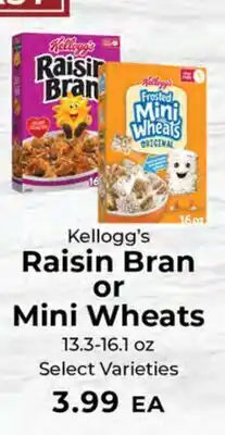 Sunset Foods Kellogg's Raisin Bran or Mini Wheats offer