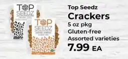 Sunset Foods Top Seedz Crackers offer