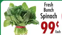Garden Fresh Market Fresh Bunch Spinach offer
