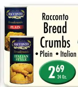 Garden Fresh Market Racconto Bread Crumbs offer