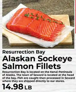 Sunset Foods Resurrection Bay Alaskan Sockeye Salmon Fillets offer