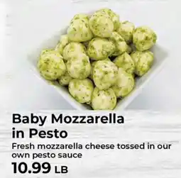 Sunset Foods Baby Mozzarella in Pesto offer