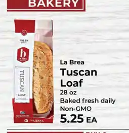 Sunset Foods La Brea Tuscan Loaf offer