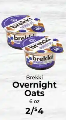 Sunset Foods Brekki Overnight Oats offer