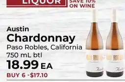 Sunset Foods Austin Chardonnay offer
