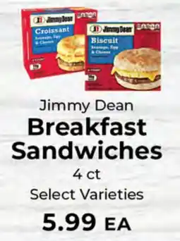 Sunset Foods Jimmy Dean Breakfast Sandwiches offer