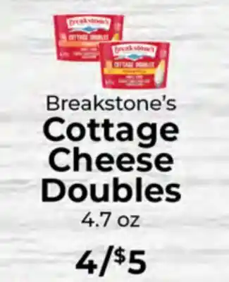 Sunset Foods Breakstone's Cottage Cheese Doubles offer