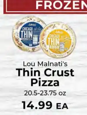 Sunset Foods Lou Malnati's Thin Crust Pizza offer