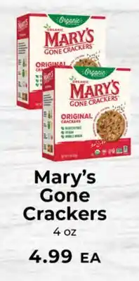 Sunset Foods Mary's Gone Crackers offer