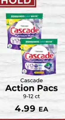 Sunset Foods Cascade Action Pacs offer