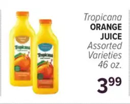 Cermak Fresh Market Tropicana ORANGE JUICE offer