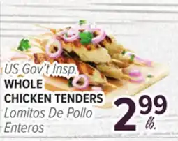 Cermak Fresh Market US Gov't Insp. WHOLE CHICKEN TENDERS offer