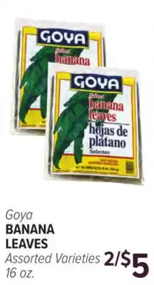 Cermak Fresh Market Goya BANANA LEAVES offer