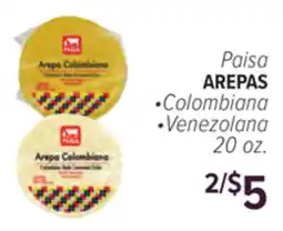Cermak Fresh Market Paisa AREPAS offer