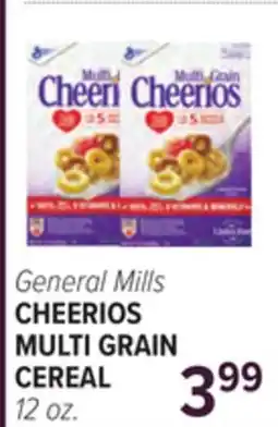 Cermak Fresh Market General Mills CHEERIOS MULTI GRAIN CEREAL offer