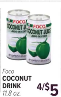 Cermak Fresh Market Foco COCONUT DRINK offer