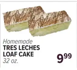 Cermak Fresh Market Homemade TRES LECHES LOAF CAKE offer