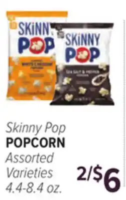 Cermak Fresh Market Skinny Pop POPCORN offer