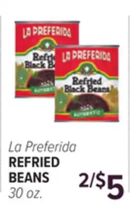 Cermak Fresh Market La Preferida REFRIED BEANS offer