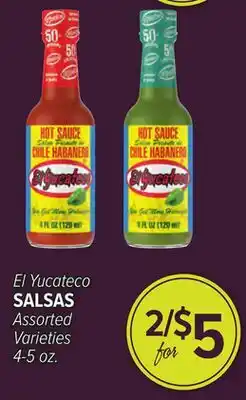 Cermak Fresh Market El Yucateco SALSAS offer