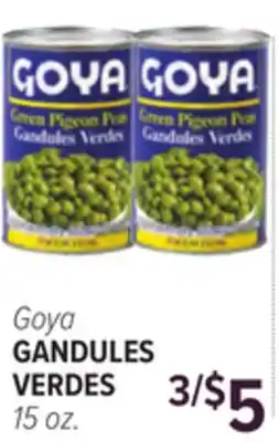 Cermak Fresh Market Goya GANDULES VERDES offer