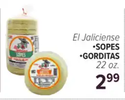 Cermak Fresh Market El Jaliciense •SOPES •GORDITAS offer