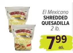 Cermak Fresh Market El Mexicano SHREDDED QUESADILLA offer