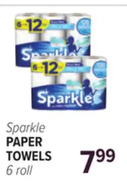Cermak Fresh Market Sparkle PAPER TOWELS offer