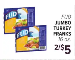 Cermak Fresh Market FUD JUMBO TURKEY FRANKS offer