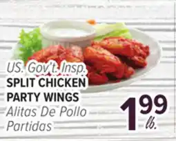 Cermak Fresh Market U.S. Gov't Insp. SPLIT CHICKEN PARTY WINGS offer