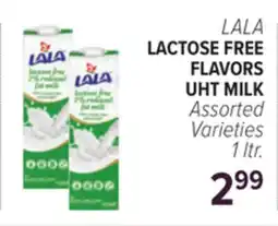 Cermak Fresh Market LALA LACTOSE FREE FLAVORS UHT MILK offer