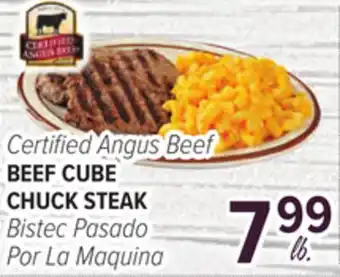 Cermak Fresh Market Certified Angus Beef BISTEC PASADO Por La Maquina offer