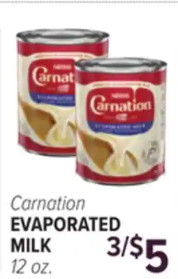 Cermak Fresh Market Carnation EVAPORATED MILK offer