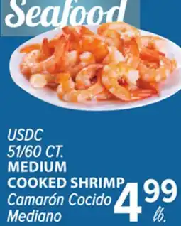 Cermak Fresh Market USDC 51/60 CT. MEDIUM COOKED SHRIMP offer