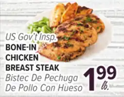 Cermak Fresh Market US Gov't Insp. BONE-IN CHICKEN BREAST STEAK offer