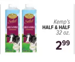Cermak Fresh Market Kemp's HALF & HALF offer