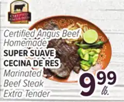 Cermak Fresh Market Certified Angus Beef Homemade Marinated Beef Steak offer