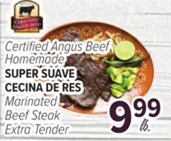 Cermak Fresh Market Certified Angus Beef Homemade Marinated Beef Steak offer