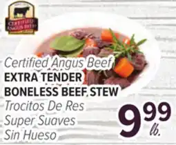 Cermak Fresh Market Certified Angus Beef EXTRA TENDER BONELESS BEEF STEW offer