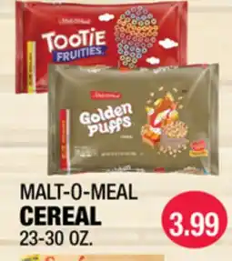 Carnicerias Jimenez MALT-O-MEAL CEREAL offer